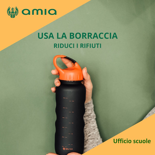 Usa la borraccia